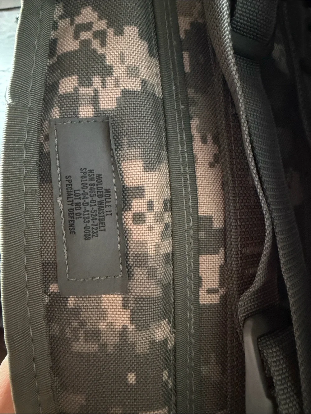 US Military-Style Large Rucksack - Digital Camouflage